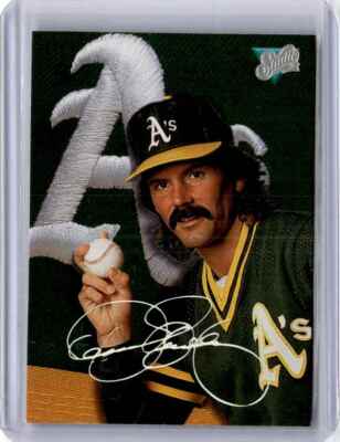 1993 Leaf Dennis Eckersley Baseball Card Oakland Athletics #1