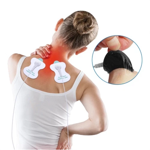 50PCS Massager & Electrode Snap On Replacement Pads For Pulse Tens Unit US - Picture 10 of 17