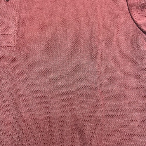 IZOD Burgundy Approved Schoolwear Short Sleeve Collared Polo Shirt Kid Size S 8 - Picture 10 of 10