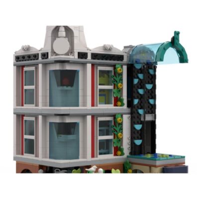 MOC-158174 Multifunctional Modular Architectural 1724 Pieces Good Quality Toys
