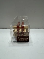 Classic Games Wooden Brain Teaser Casse-Tete