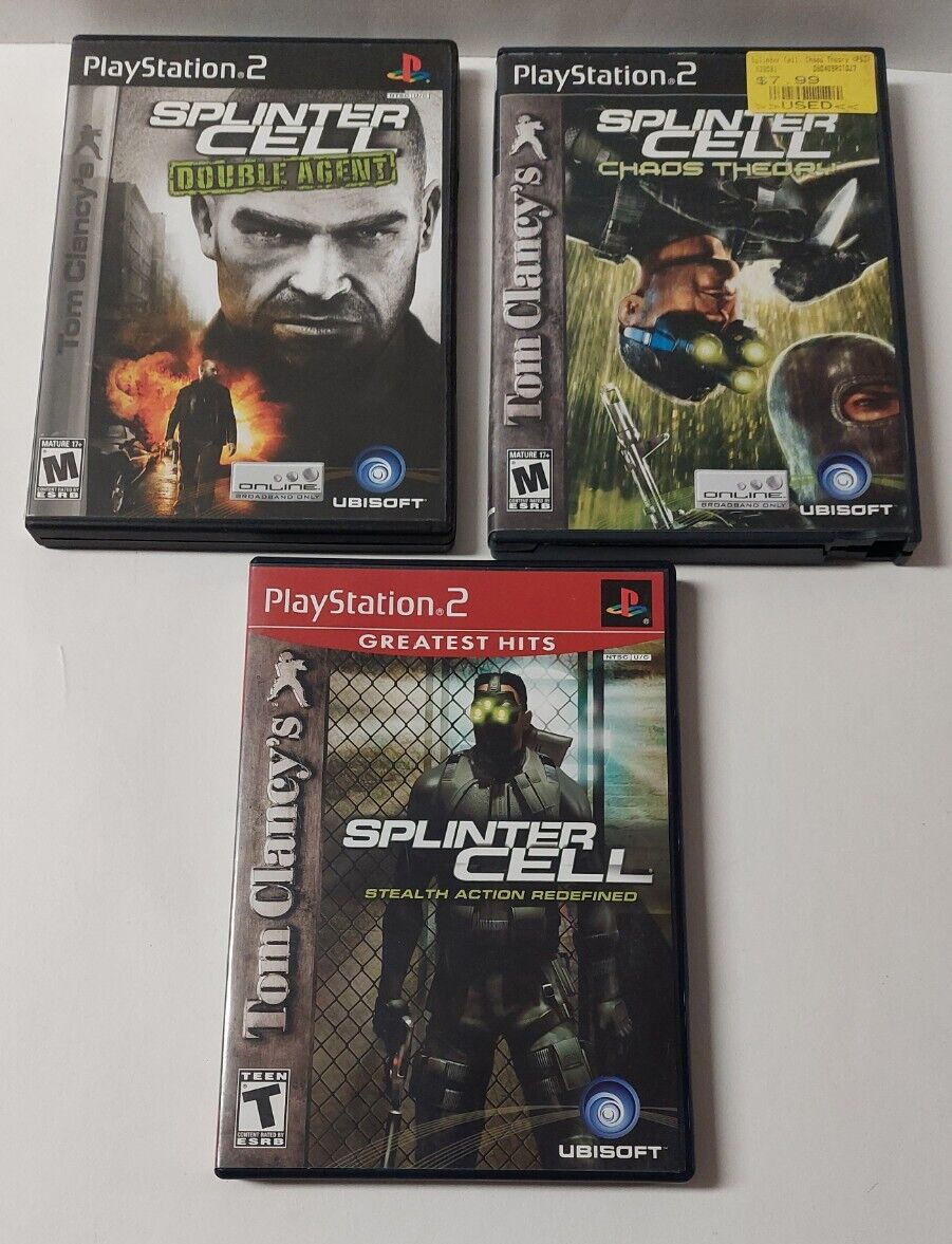 Splinter Cell: Chaos Theory Playstation 2 PS2 Used