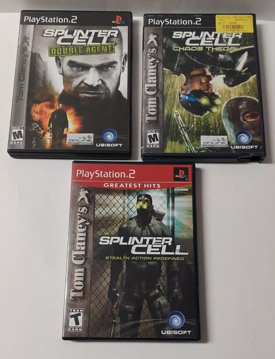 Splinter Cell: Double Agent Playstation 2 PS2 Used