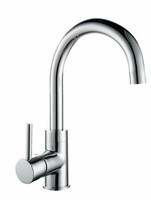 SpüLtischmischer Hochdruck Wasserhahn KüChe Einhandmischer KüChenarmatur Chrom