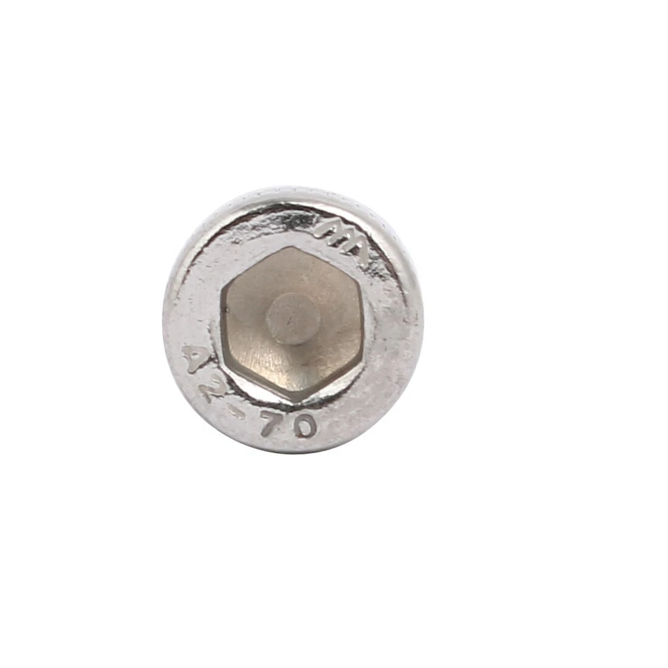 2 Stück M6x16mm 304 Edelstahl Linksgewinde Sechskant Kappe Schraube Verschluss - Bild 2 von 2