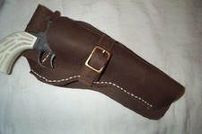 STRAIGHT SIDE COWBOY REVOLVER HOLSTER, RIGHT HAND