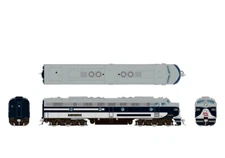 Rapido 28570 HO EMD E8A, ESU LOKSOUND DCC SOUND, WABASH #1009 BLUEBIRD Scheme