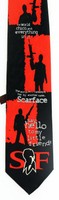 Scarface Tony Montana Mens Necktie Al Pacino Film Movie Black Neck Tie Scarface Tony Montana Mens Necktie Al Pacino Film Movie Black Neck Tie