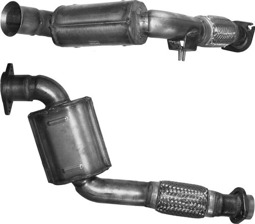 BM Front Catalytic Converter Euro 4 Fits BMW 7 Series 2002-2005 2.9 D - Picture 2 of 5