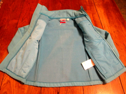Puma Girl s Fleece Lined Track Jacket Size 4 - Picture 2 of 6