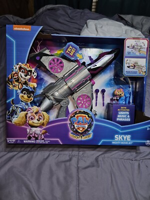 NIP Paw Patrol  The Mighty Movie- Skye- Mighty Movie Jet