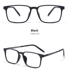 Men Square TR Glasses Frame Pure Titanium Arm Myopia Optical Eyeglass Frame