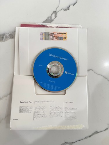 Windows Server Standard 2025 64bit 1pc DVD - New/Sealed - Picture 2 of 3