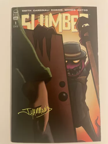 Slumber #1 - J. Hammond Vault Comix Exclusive - Signed - HOT HORROR!