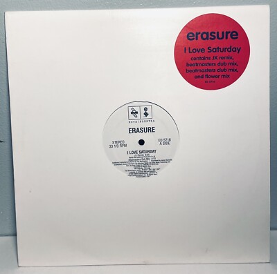 Erasure I Love Saturday 1994 RARE NEW Promo Only 12  Vinyl Record
