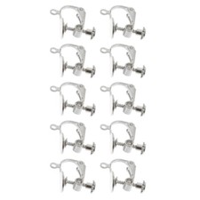 10PCS Clip-on Earring Converters DIY Earring Clip On Earrings Components