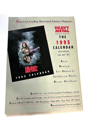 Heavy Metal Magazine July 1994 Chichoni Cover Art - New, FREE shipping - 第 2/2 張圖片