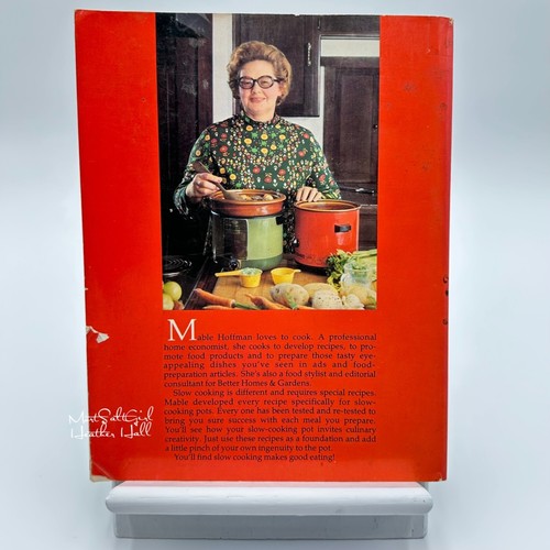 Geschirr Kochen von Mable Hoffman 1975 Vintage Kochbuch Rezepte Schongarer - Bild 2 von 12