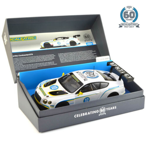 Scalextric C3831A Bentley Continental GT3 60th Anniversary New In Sealed Boxed! - Picture 2 of 10