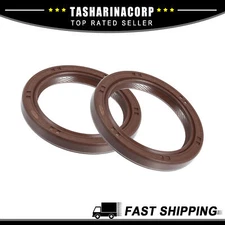Piece of 2 Engine Crankshaft Seal fit for Toyota Corolla 1998-2008