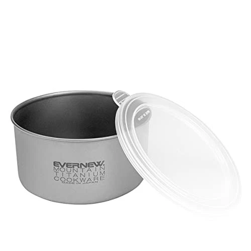 Evernew Ti Storage Pot Cookware Mountain Titanium 560 ECA613 113x60mm