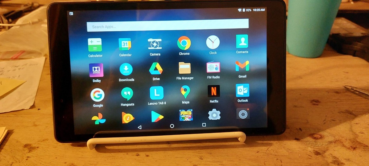 Lenovo TAB E8 TB-8304F1 16GB, Wireless, 8 Inch- Slate Black for