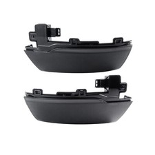 2× Für VW Polo 6R 6C 2009-2017 Rückspiegel Spiegelblinker Links+Rechts Schwarz