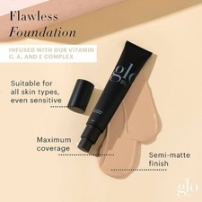 Glo - Satin Cream Foundation Honey Light