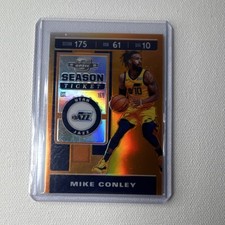 Panini Mike Conley Utah Jazz 2019-20 Optic Orange Prizm /49 #71