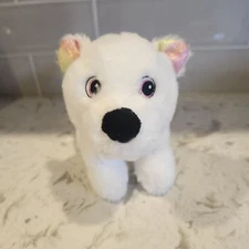 Greenbrier International 7" White Puppy Dog Stuff Animal 