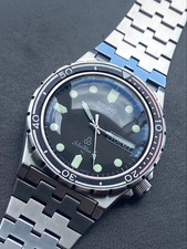 SEIKO Silver Wave Z Watch Quartz Men's Vintage Analog From Japan