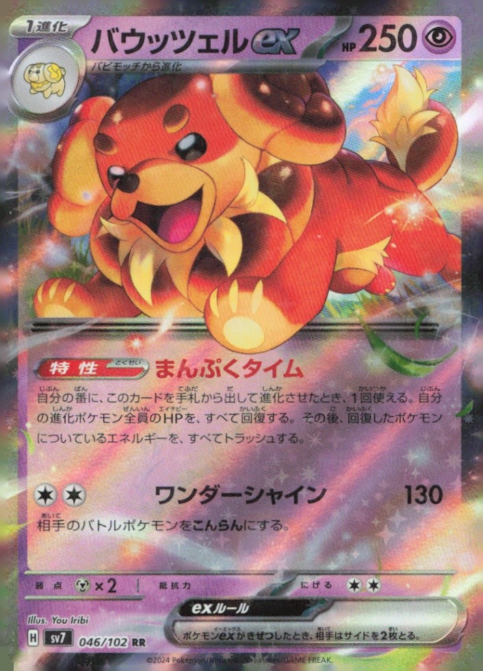 Dachsbun ex Double Rare SV7: Stellar Miracle 046/102 NM