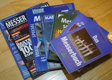 Messerbau- und -Sammeln: Buch- u. Magazin-Kon...