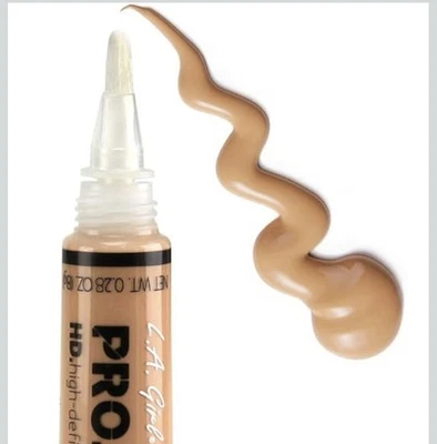 L.A. Girl HD Pro.Conceal Medium Beige, New Concealer Makeup Face High Definition - Image 1 of 4