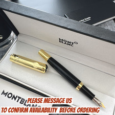 Limited MONTBLANC Great Characters Mohammad Ali Collectibles Fountain Pen W/Box