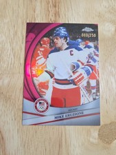 2026 Topps Chrome US Olympics MIKE ERUZIONE Pink Refractor /250 #197 SP