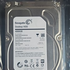 Seagate 4000GB ST4000DM000 3.5in SATA Internal Desktop HDD Silver