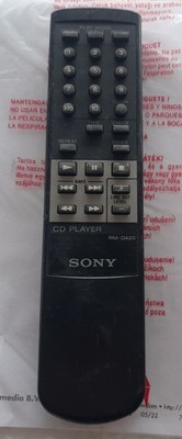 Original Sony RM-D420 Fernbedienung für CDP-XE330 CD Player
