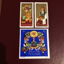 Poland Stamps 1966 MNH The Polish Harvest Festival