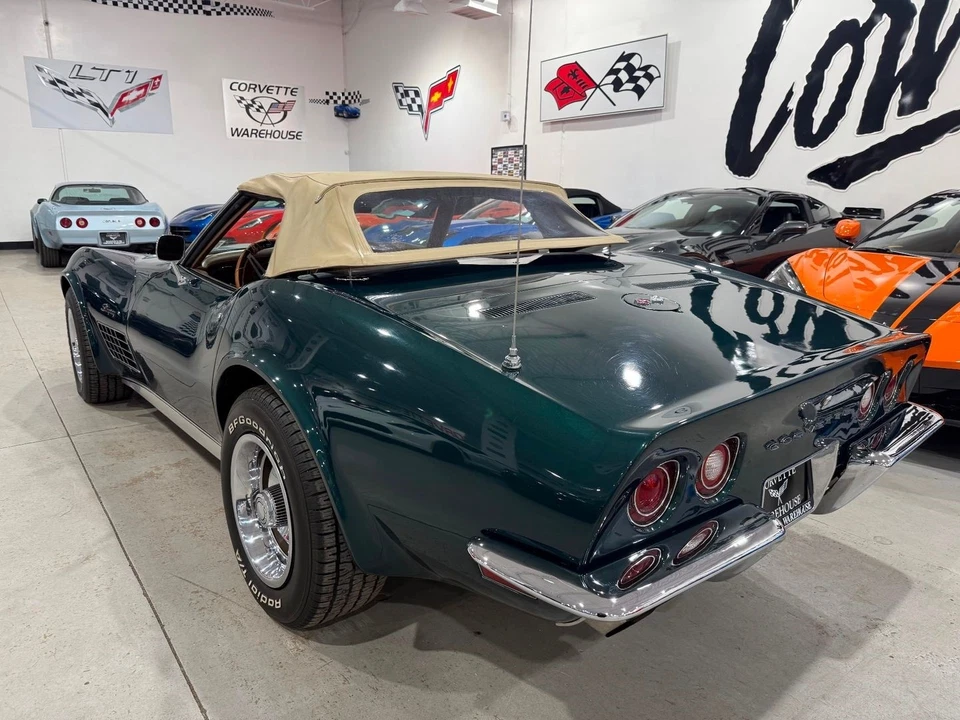 Chevrolet Corvette 1972 CONV 350ci/L-48, aire acondicionado, automático, # coincide, solo 22 k Foto 4 de 4