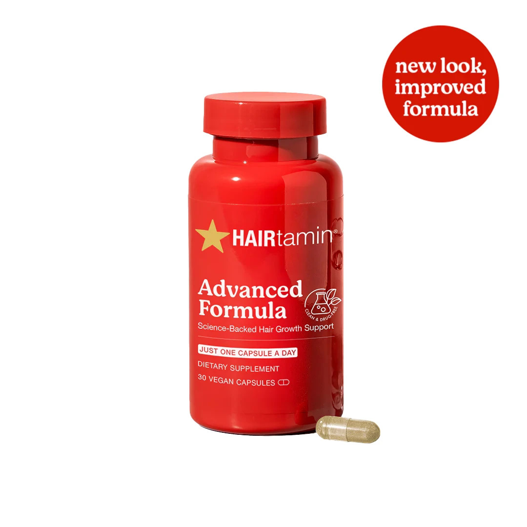 HAIRtamin Biotin Vitamins Gluten Free 30 Vegetarian Capsules