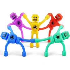 5PC Magnetic Robot Travel Toys for Kids Toddler Boys Sensory Small, Colorful