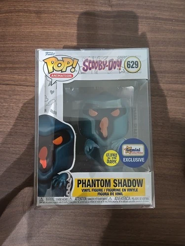 Funko Pop Animation Scooby-Doo GITD Glow Phantom Shadow #629 Gemini Exclusive