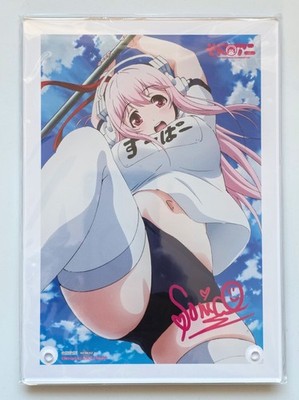 Soniani: Super Sonico The Animation Nitroplus Ami Ami Acrylic Art Stand Panel