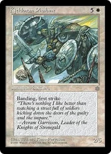 Magic MTG - Kjeldoran Phalanx - Eiszeit - PLAYED - EN