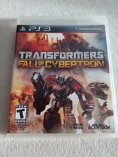 2012 Transformers Fall of Cybertron Sony PlayStation 3 Game