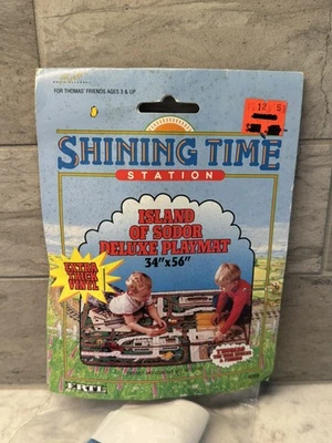 Shining Thomas & Friends Railway, Island of Sodor 34x56 Vinyl Playmat - Sealed - Image 1 of 3