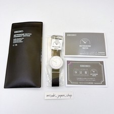 SEIKO Metronome Watch Fragment Edition White Stainless Steel Textile PA50-00B0