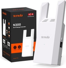 Tenda Ripetitore WiFi Extender e Access Point, Velocità Single Band 300Mbps