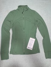 Lululemon Define Jacket Nulu Women's Size 4 Desert Green Color